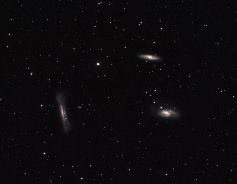 Galaxy Trio in Leo